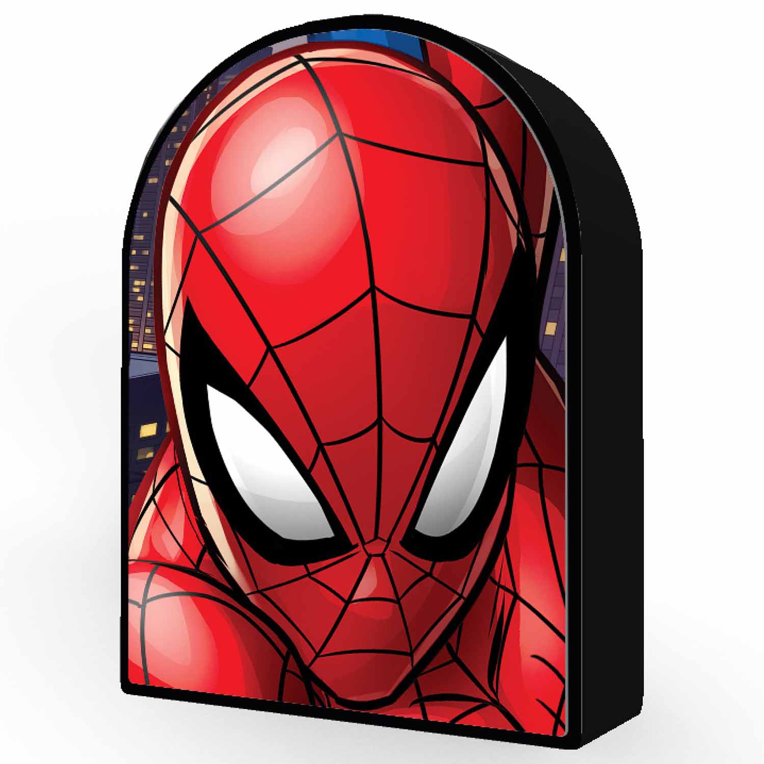 Marvel - Puzzle lenticulaire Spider-Man avec boîte en métal 3D 300 pcs 46x31 cm - flash vidéo