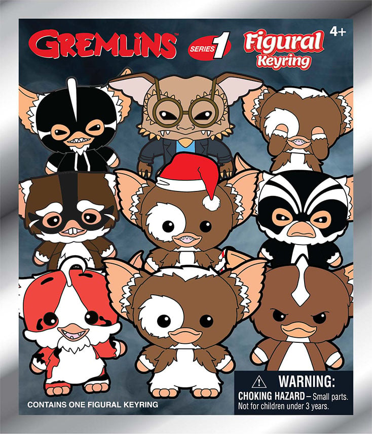 Gremlins - Assortiment en blind box de figurines de sac de collection Gremlins en mousse (Série 1) (24 pcs) - flash vidéo