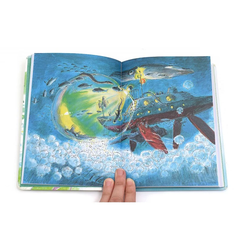 Ghibli - Ponyo sur la falaise - Carnet de notes à couverture Ponyo et Sosuke - flash vidéo