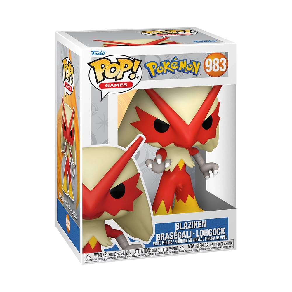 Funko Pop! Games: Pokémon - Braségali - flash vidéo