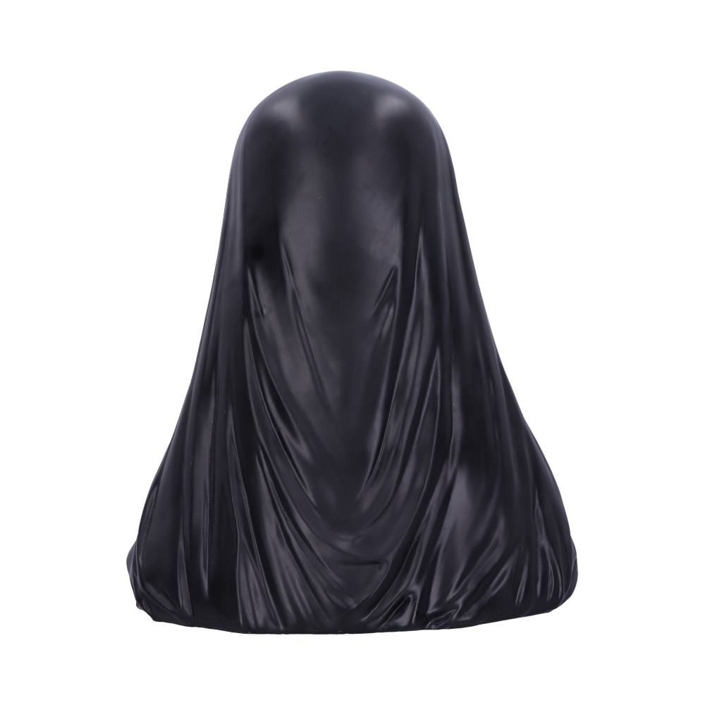 Sister Mortis - Buste horrifique de nonne squelette 29cm - flash vidéo