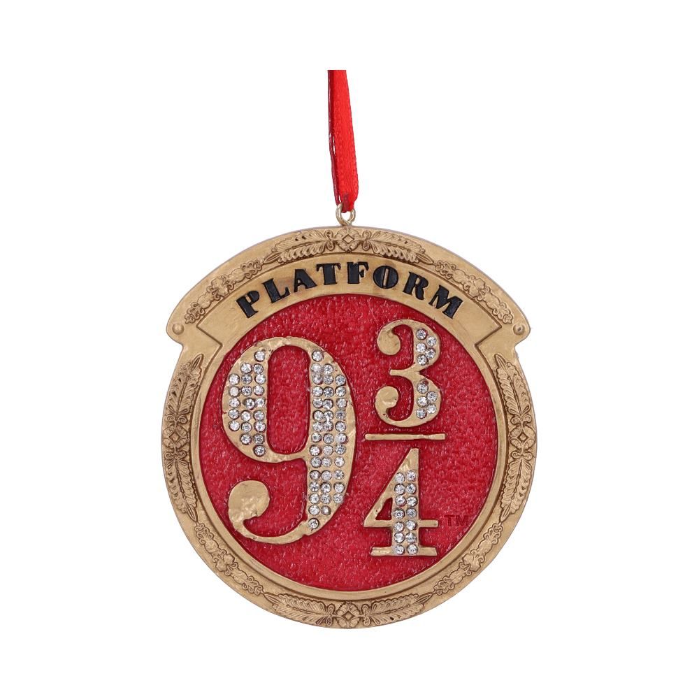 Harry Potter - Ornement Suspendu Plateforme 9 3/4 8.2cm - flash vidéo