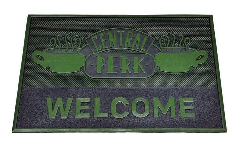 Friends - Tapis de porte en caoutchouc Central Perk - flash vidéo