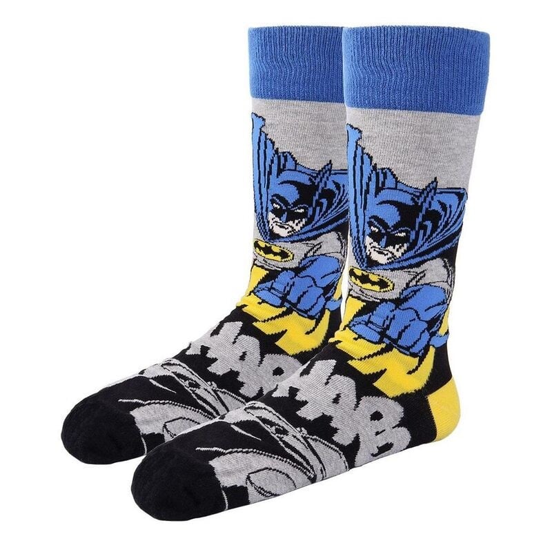 DC Comics - Chaussettes Batman Comic (Taille 40-46) - flash vidéo