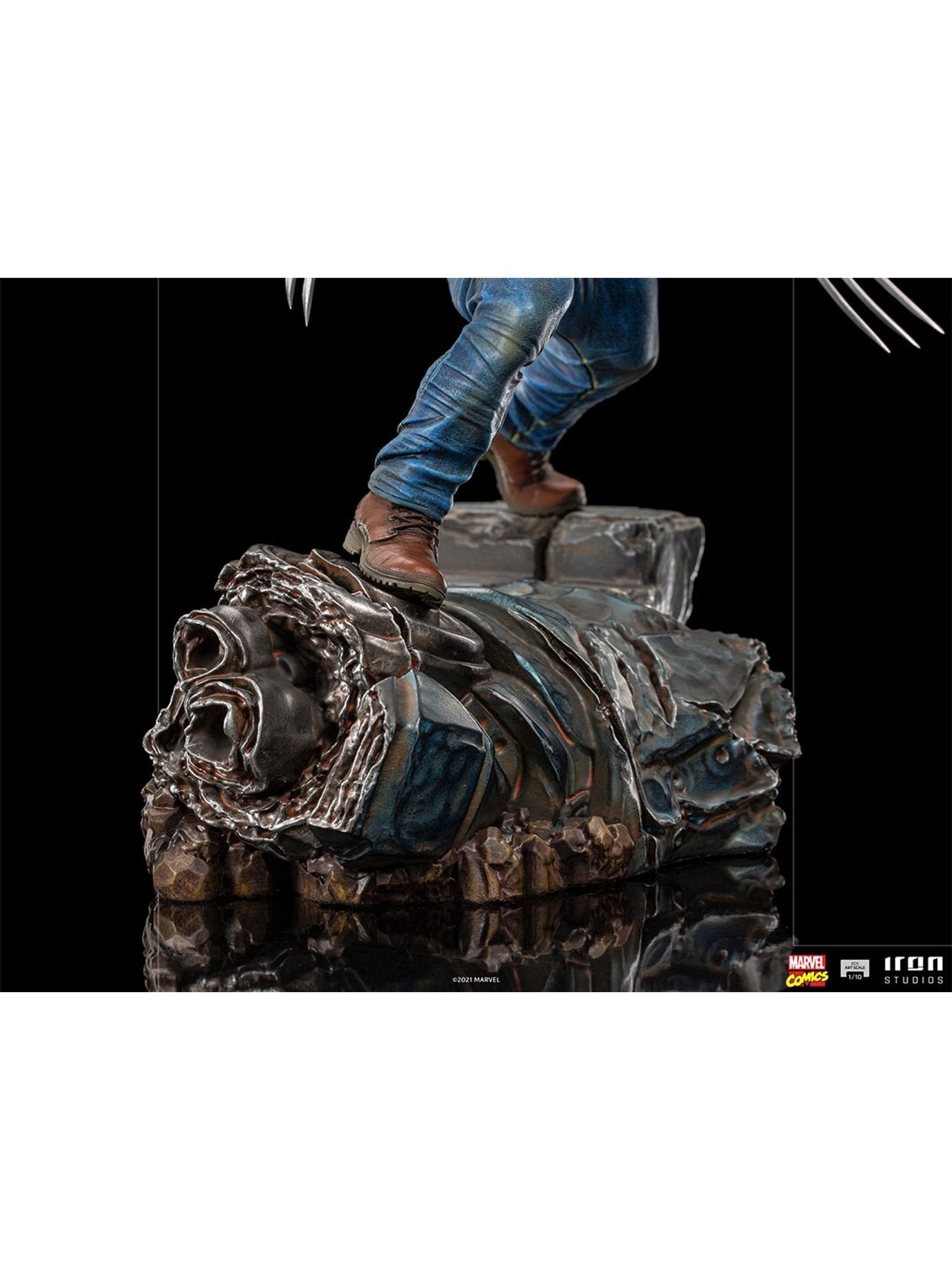 Iron Studios - BDS Arts Scale 1/10 - Marvel - X-Men Marvel Comics - Logan Statue 20cm - flash vidéo