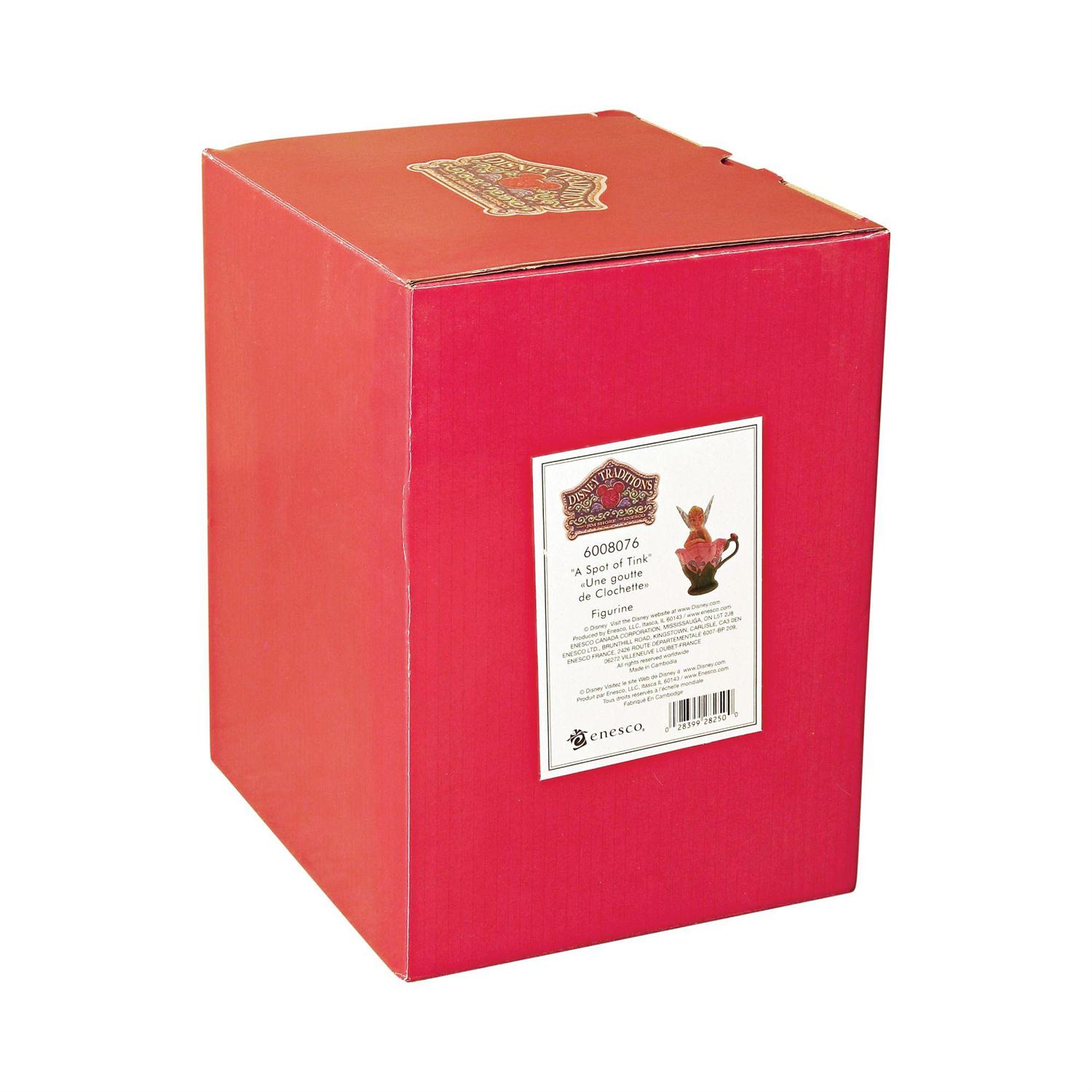 ENESCO - Disney Fée Clochette Assise sur une Fleur Figurine - flash vidéo