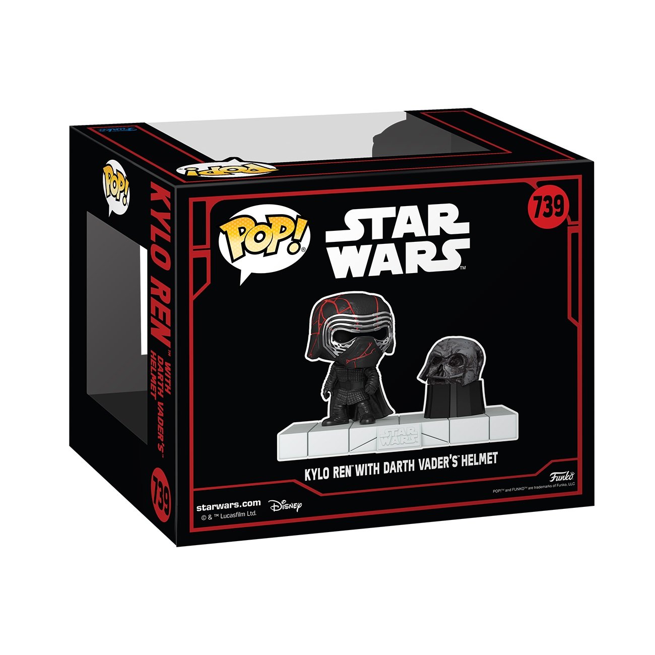 Funko Pop! Deluxe: Star Wars Dark Side - Kylo Ren - flash vidéo