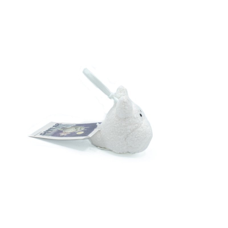 Ghibli - Mon Voisin Totoro - Strap Peluche Totoro Blanc 8cm - flash vidéo