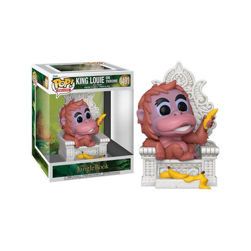 Funko Pop! Deluxe: The Jungle Book - King Louie on Throne - flash vidéo