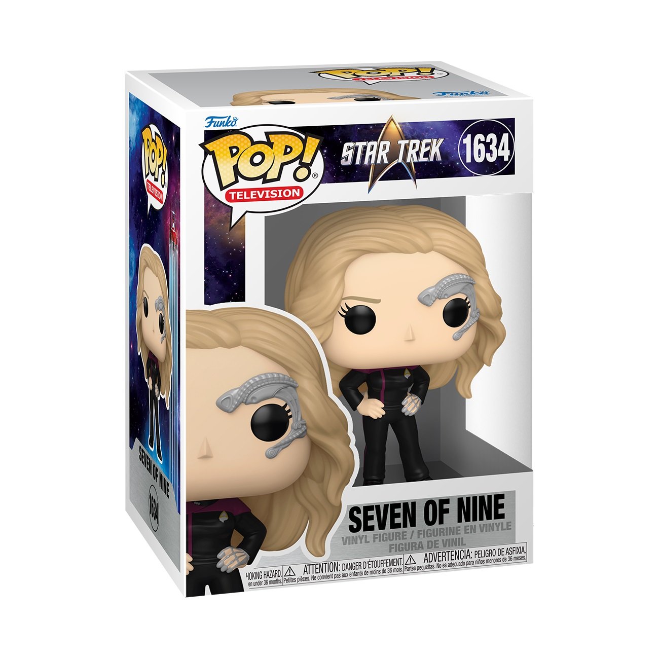 Funko Pop! TV: Star Trek Picard - Seven of Nine - flash vidéo