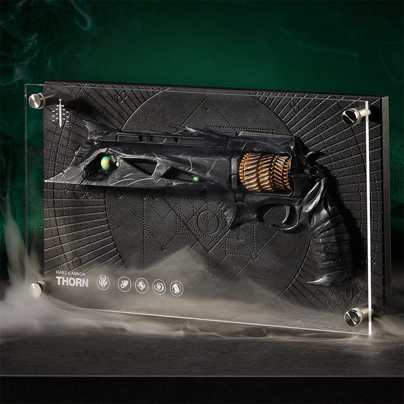 Numskull - Destiny 2 - Réplique d'arme exotique Thorn - 30cm - flash vidéo