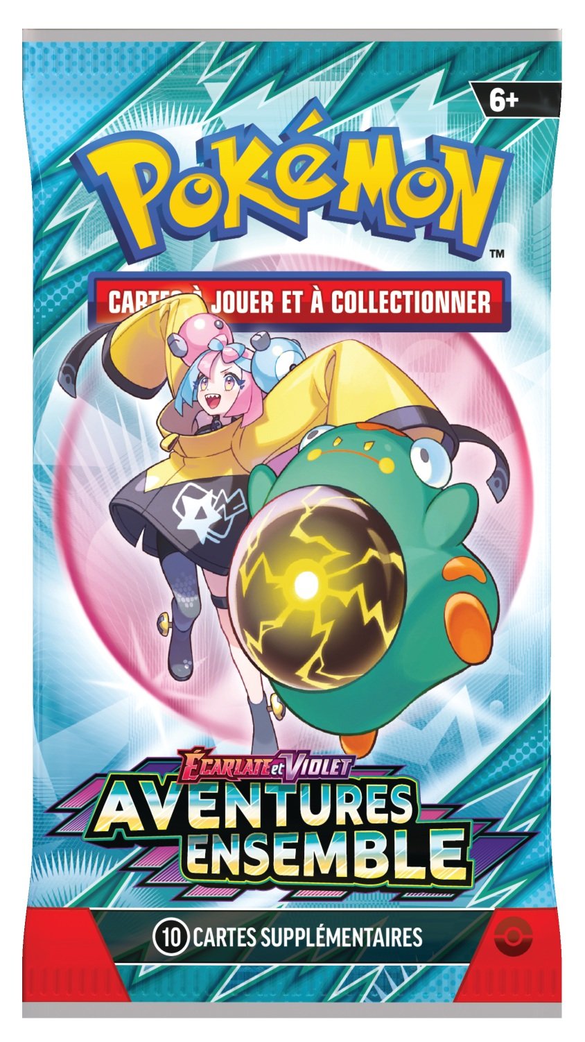 Pokémon JCC - Écarlate et Violet - Pack de Booster EV09 Aventures Ensemble (Display x36) - flash vidéo