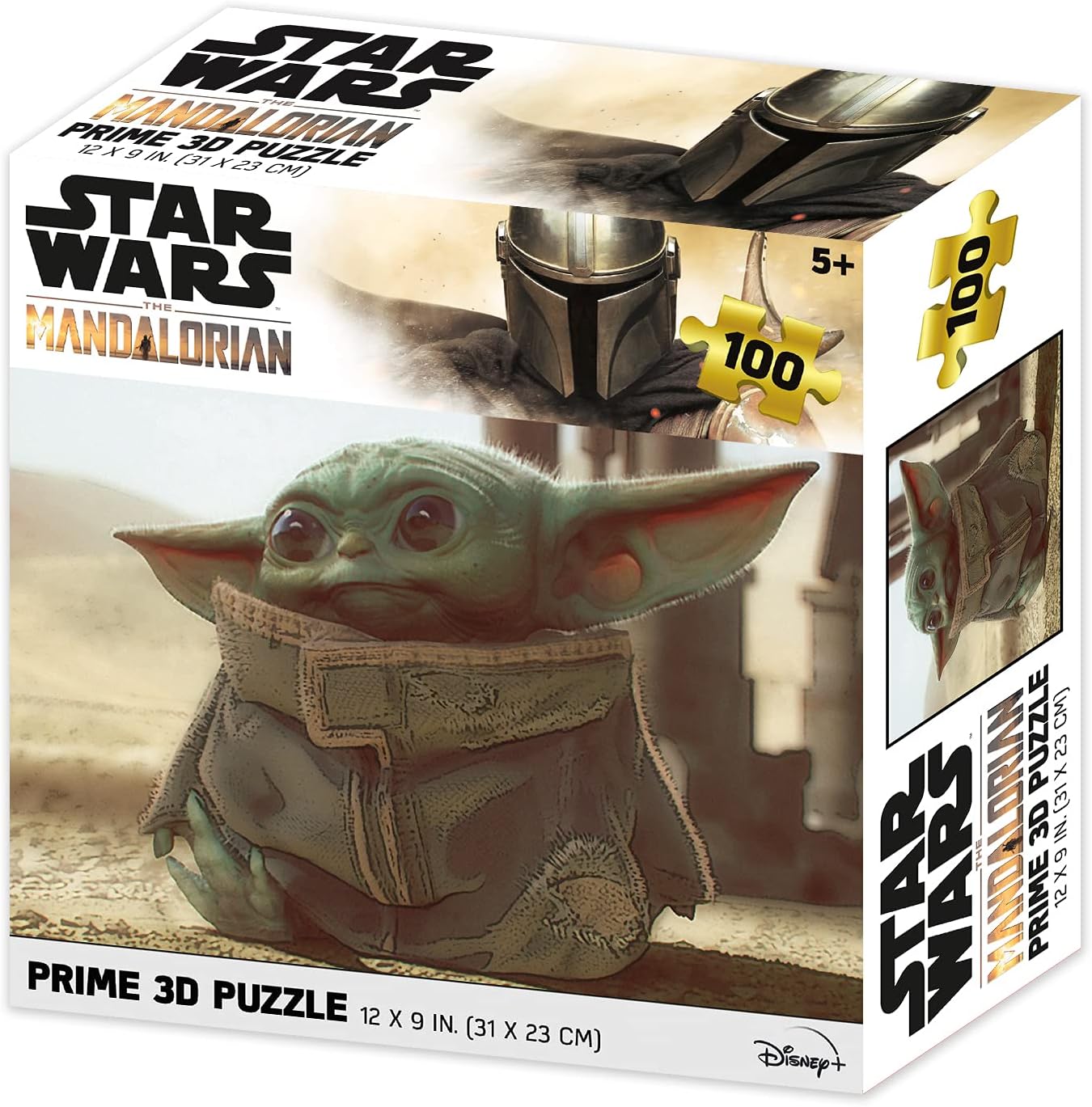 Star Wars: The Mandalorian - Puzzle lenticulaire Grogu assis100 pcs 31x23 cm - flash vidéo