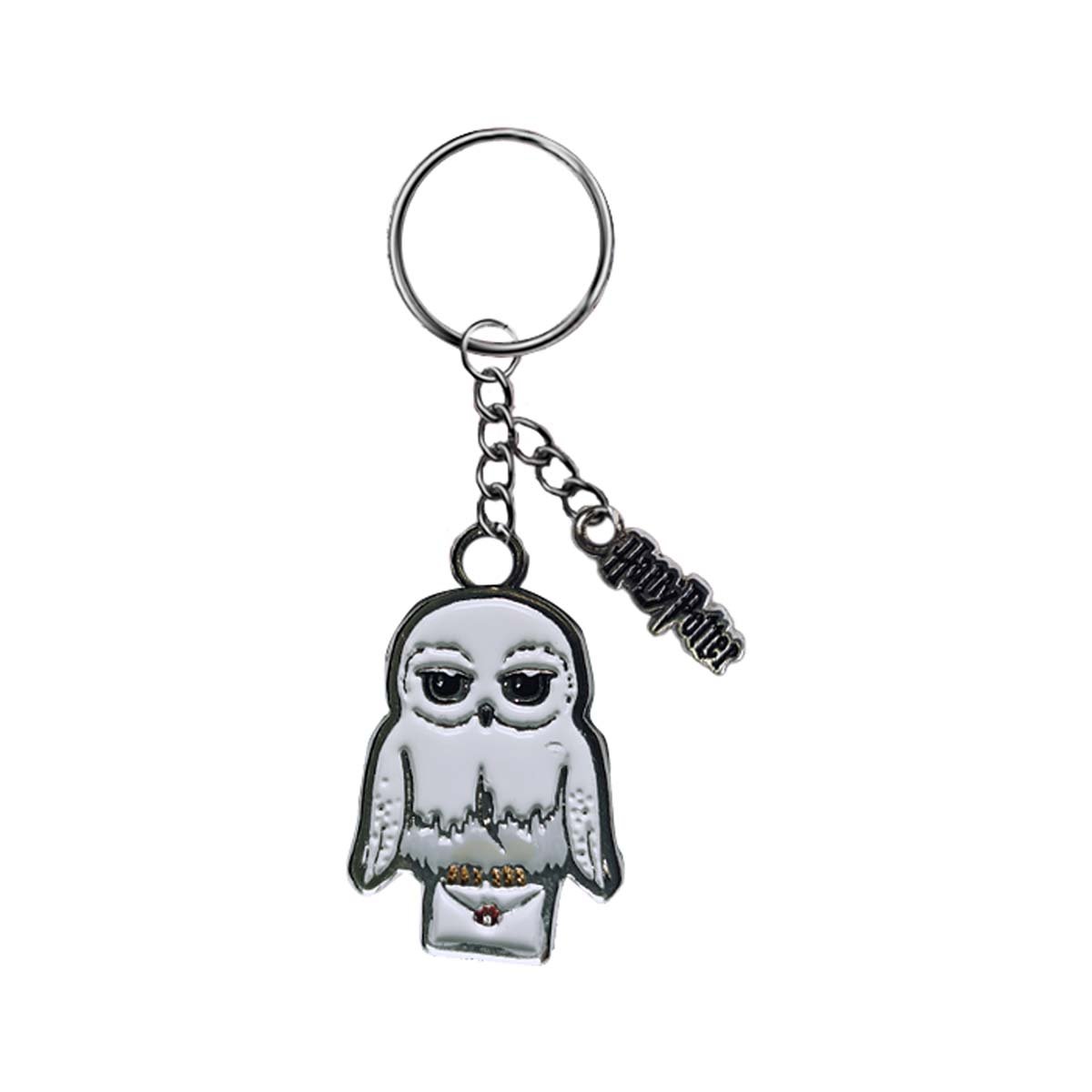 Wizarding World - Harry Potter - Porte-clés en métal - Hedwige - flash vidéo