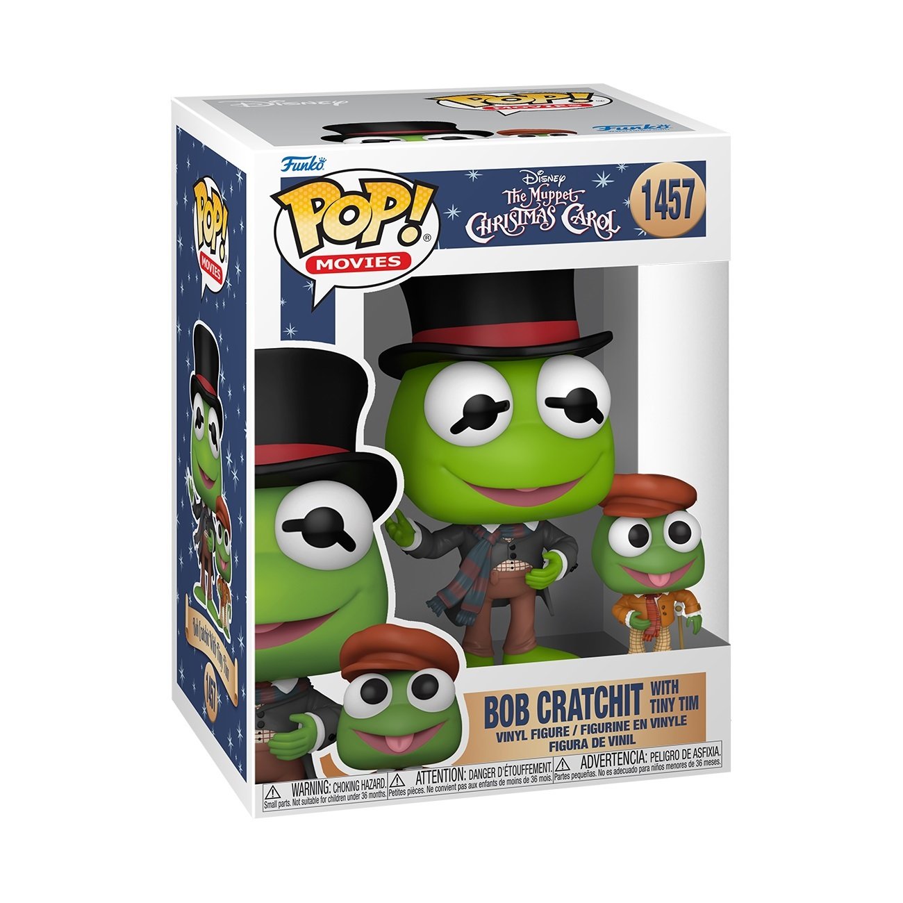 Funko Pop! Disney: The Muppet Christmas Carol - Kermit with Tiny Tim - flash vidéo