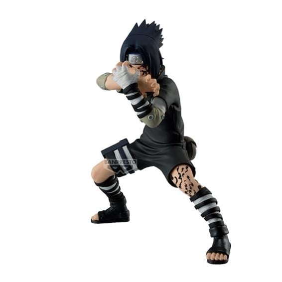 Naruto - Vibration Stars - Sasuke Uchiha Statue 14cm - flash vidéo