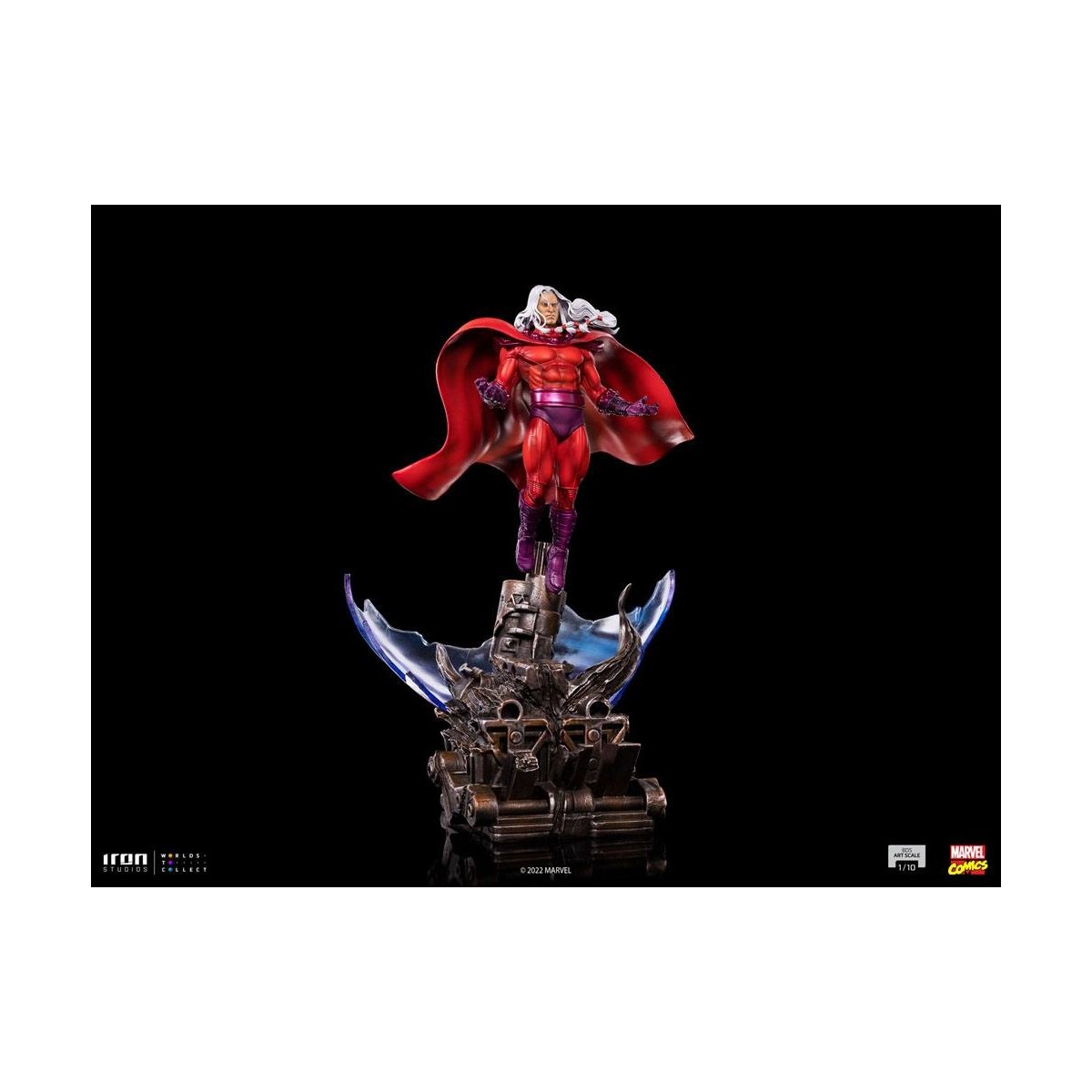 Iron Studios - BDS Arts Scale 1/10 - Marvel - X-Men: Age of Apocalypse - Magneto Statue 33cm - flash vidéo