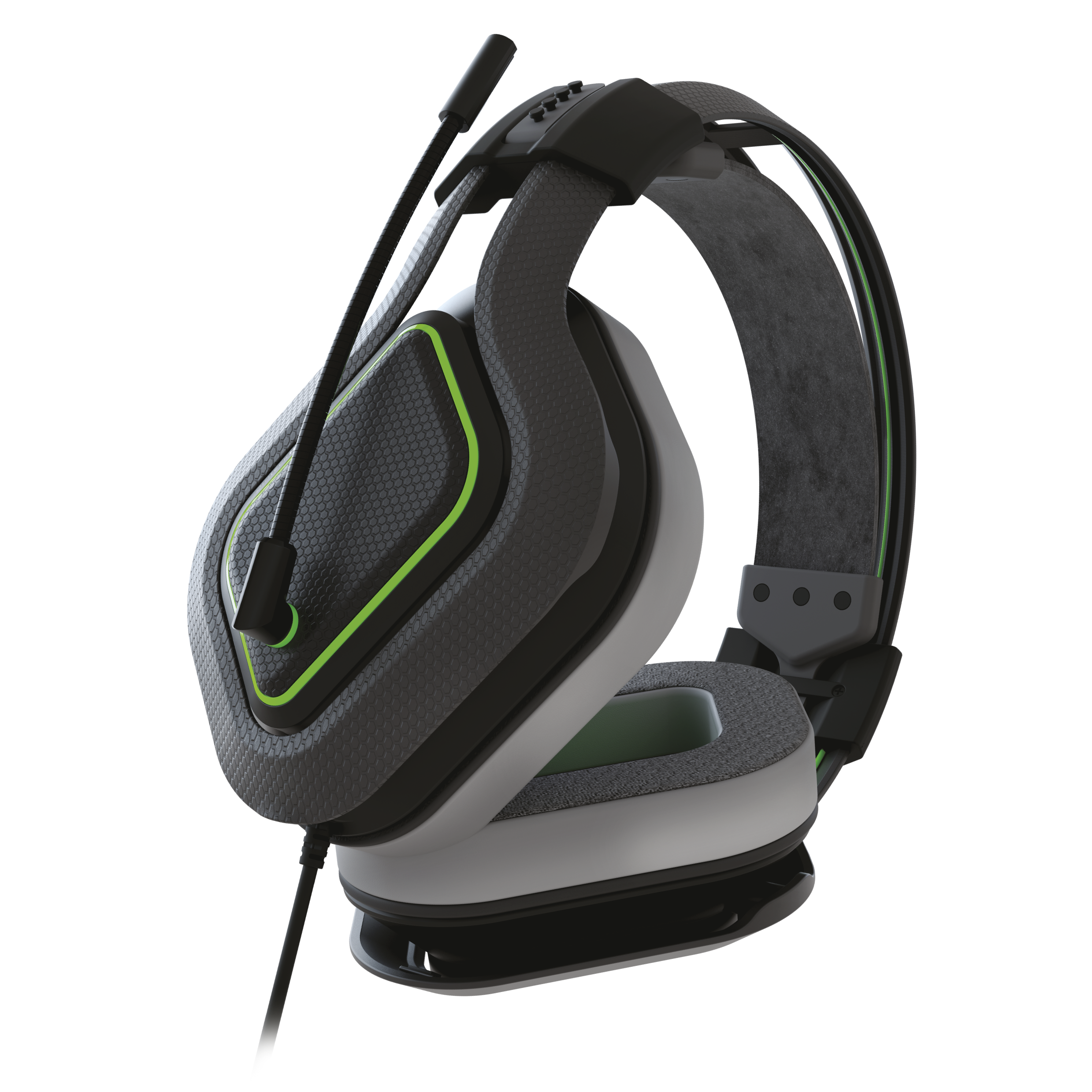 Gioteck - Casque de jeu stéréo filaire HC-9 pour Xbox, PS5, PS4, PC, Switch, Mac et Mobile - flash vidéo