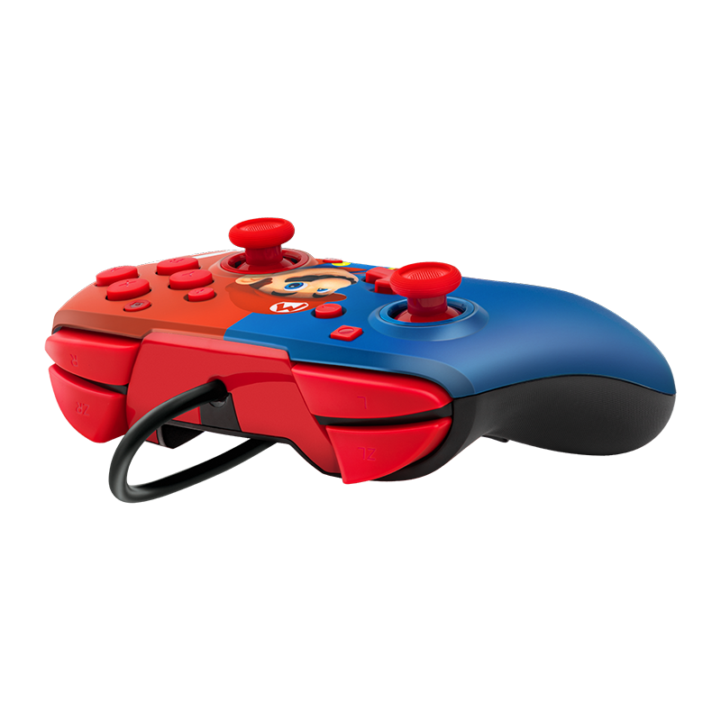 PDP - Manette de jeu filaire REMATCH Power Pose Mario pour Nintendo Switch et Switch OLED - flash vidéo