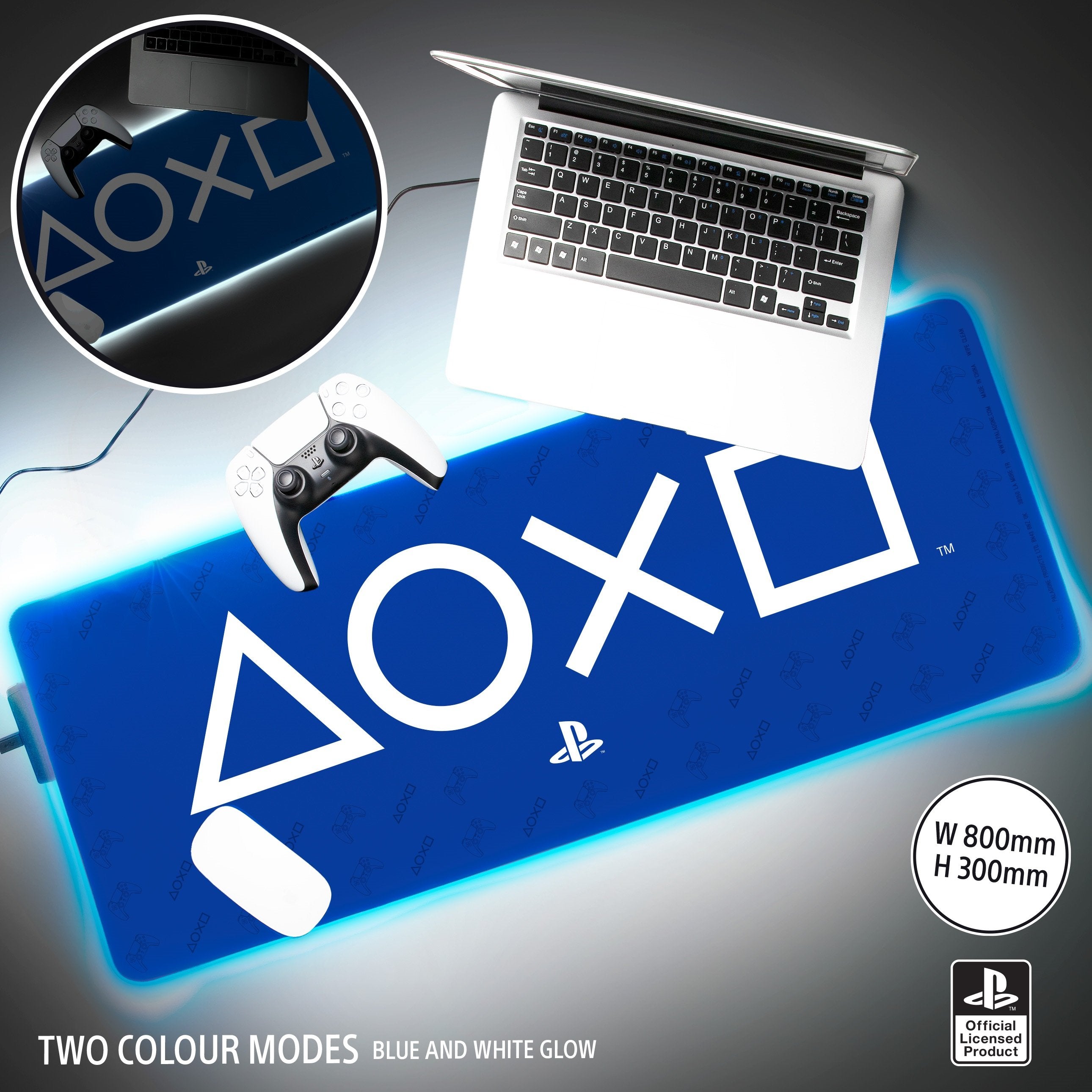 Playstation - Tapis de souris RGB - flash vidéo
