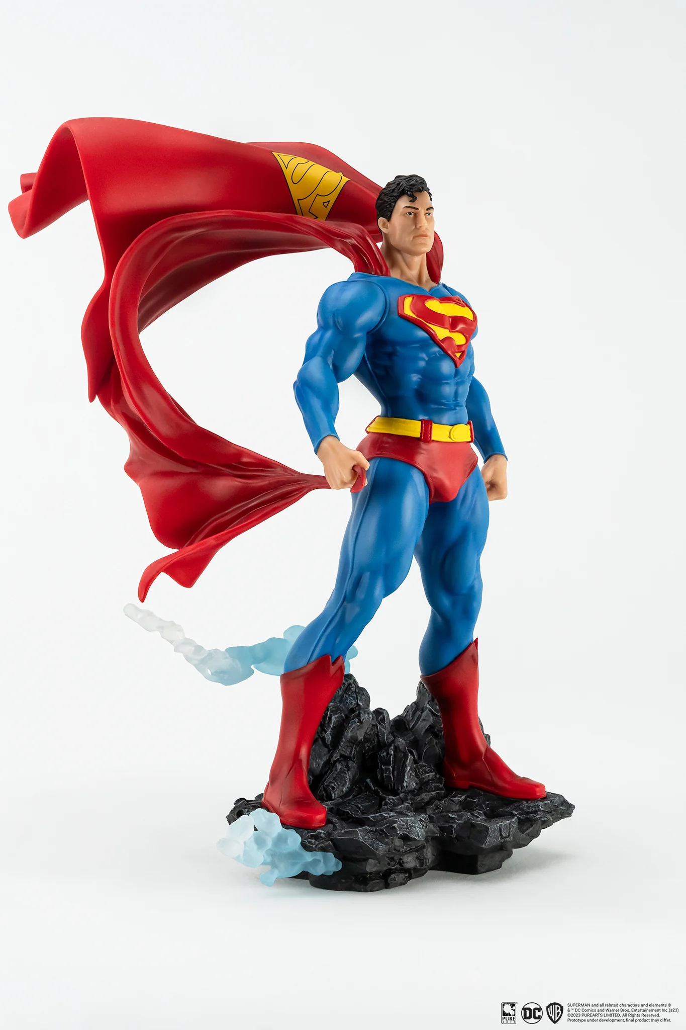 PureArts - 1:8 PVC Statues - DC Heroes - Superman Classic PX Statue 30cm - flash vidéo