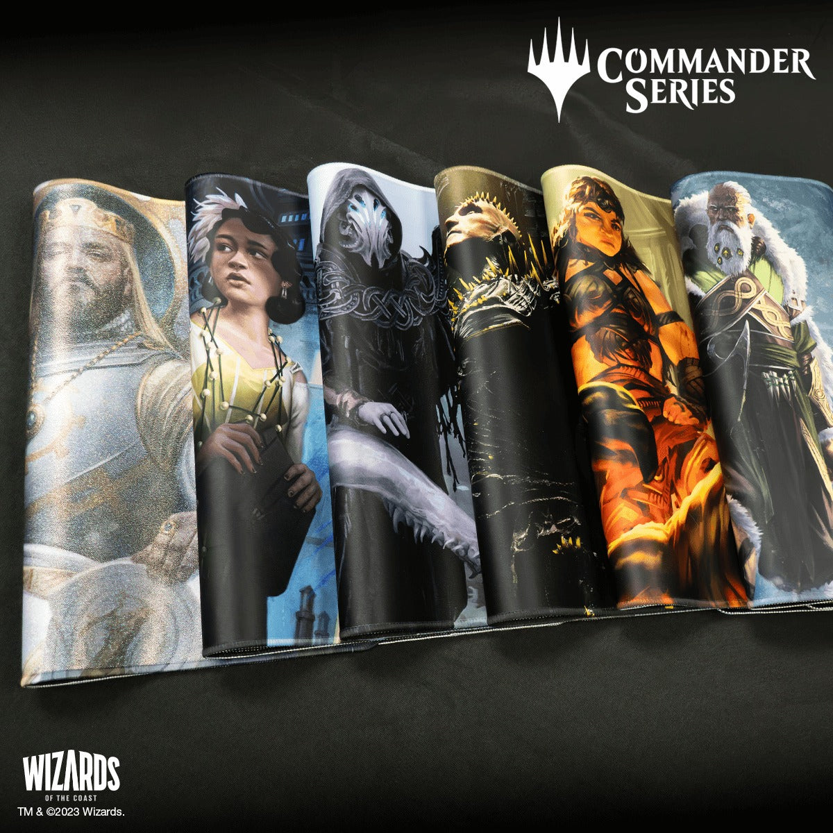 Ultra Pro - Magic: The Gathering - Commander Series - Tapis de jeu Magda, hors-la-loi effrontée (60 x 34 cm) - flash vidéo