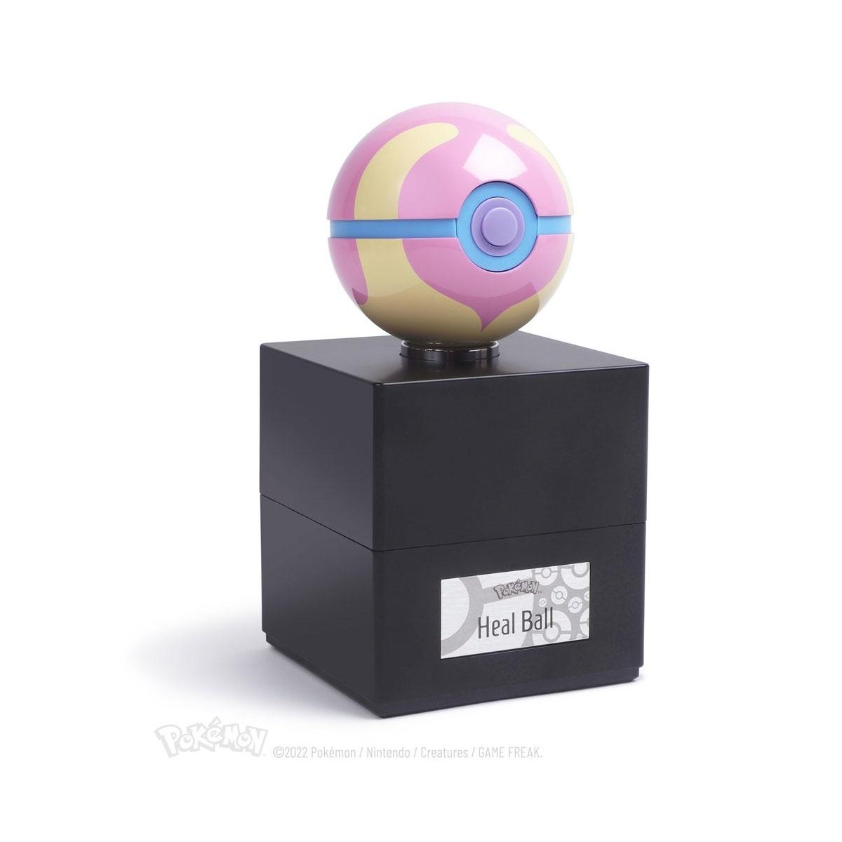Pokémon - Réplique électronique de la Soin Balll en métal moulé - flash vidéo