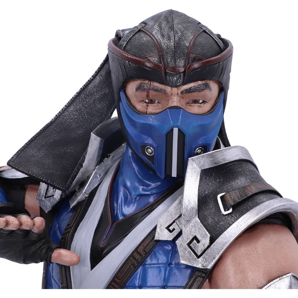 Mortal Kombat - Buste Sub-Zero 29.5cm - flash vidéo