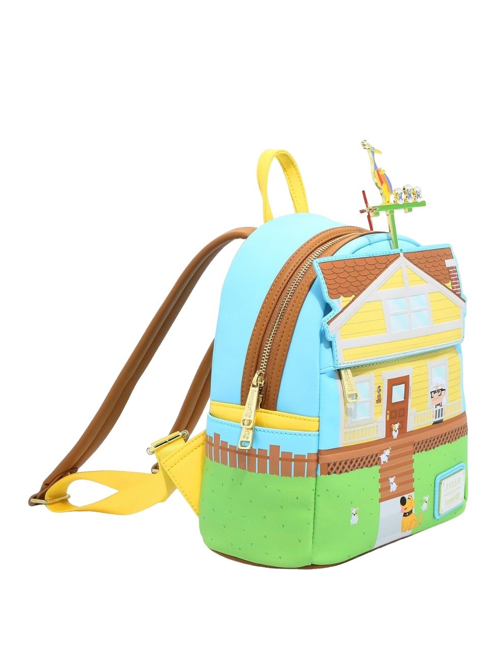 Loungefly: Pixar - Up - House Kevin Wind Turbines Mini Backpack - flash vidéo