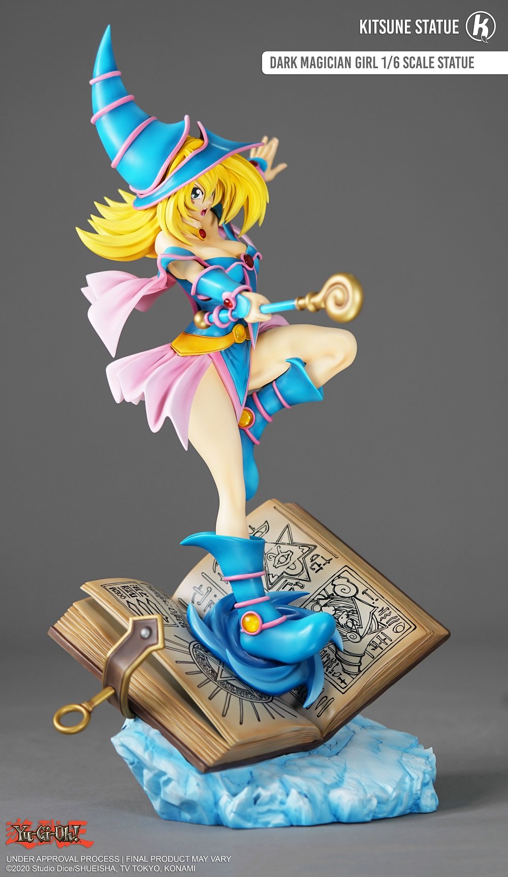 Legend Figure - Yu-Gi-Oh! - La Magicienne des Ténèbres 1/6 Statue 40cm - flash vidéo
