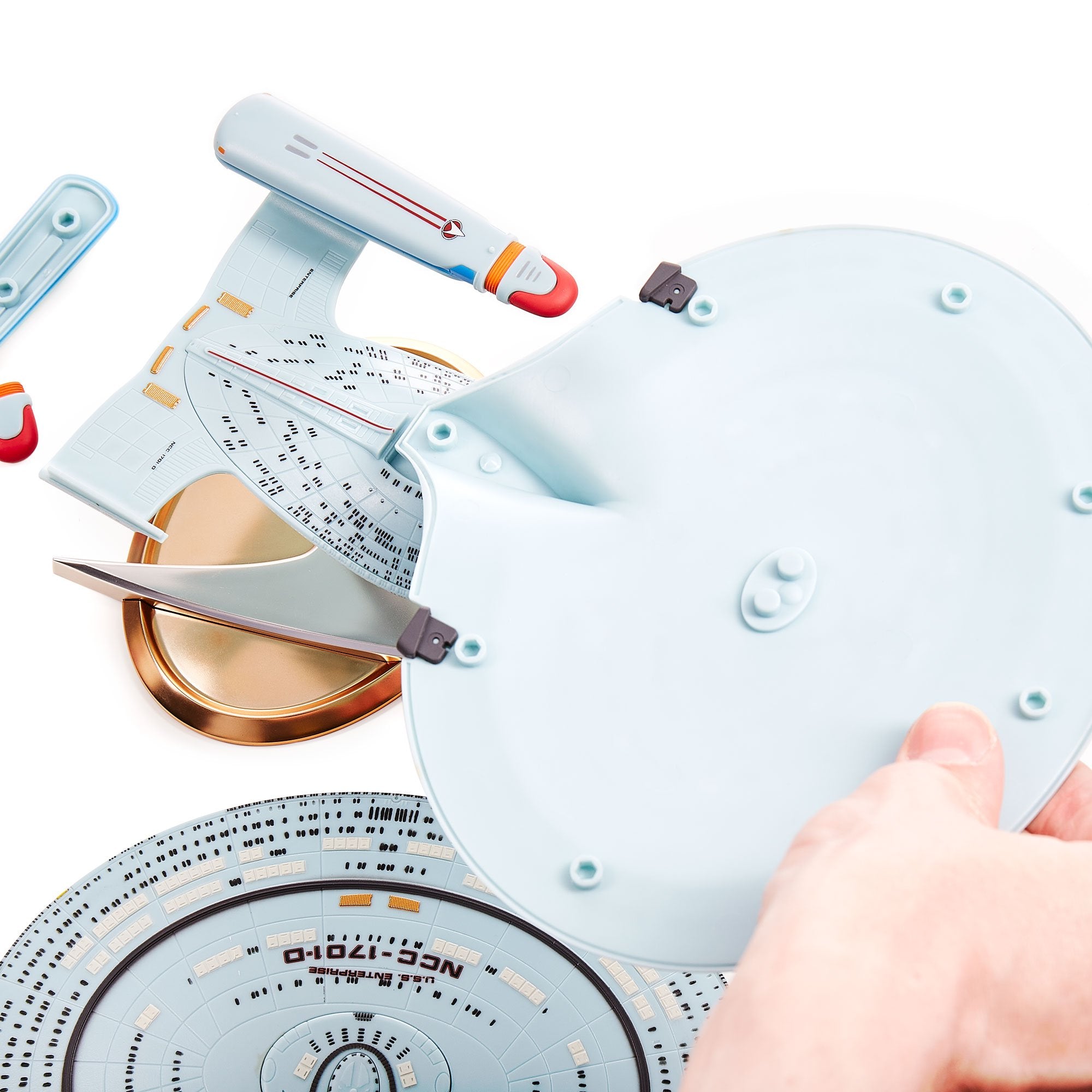 CBS - Star Trek - Calendrier de l'Avent 24 jours (Figurine Enterprise à monter) - flash vidéo