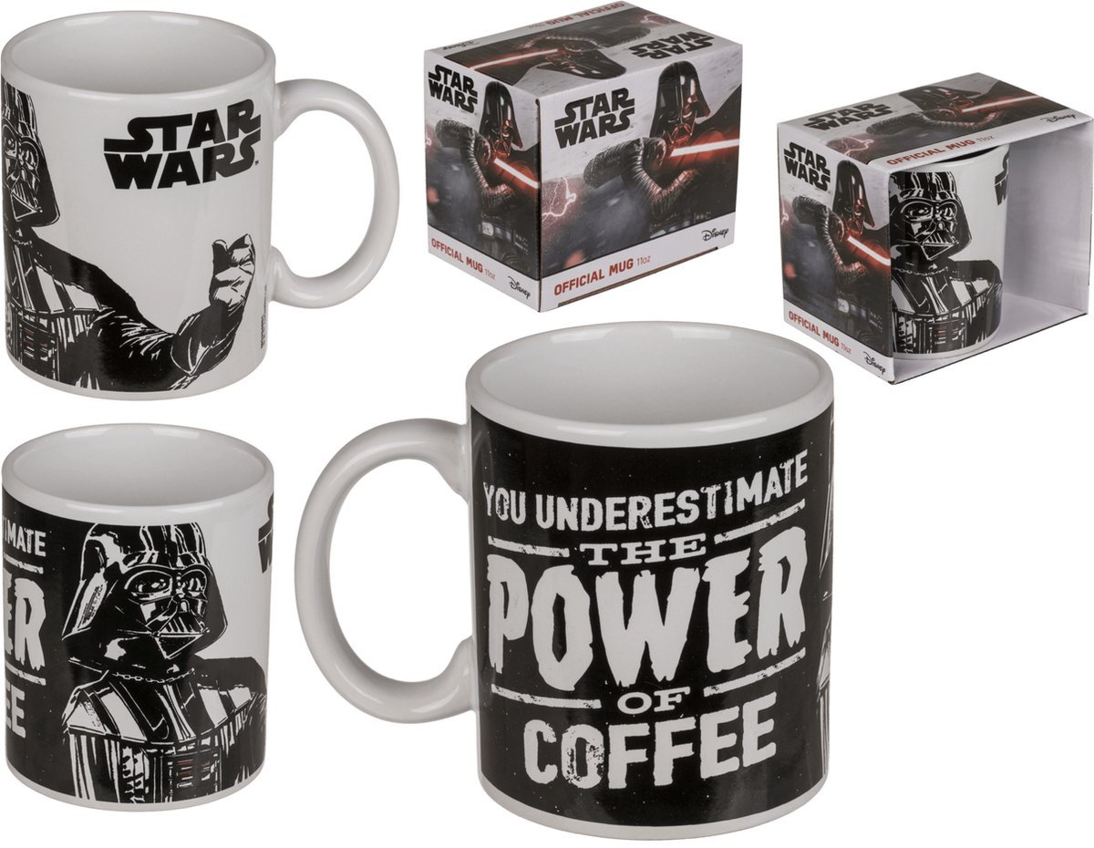 Star Wars - Le Pouvoir du Café Coffee Mug 315ml - flash vidéo