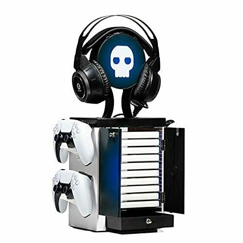 Numskull - Meuble de rangement inspiré de la PlayStation 5 pour gamer - flash vidéo