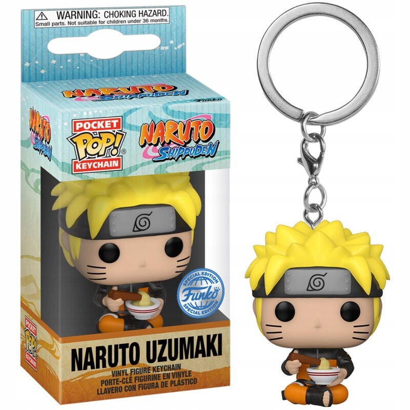 Funko Pocket Pop! Keychain: Naruto Shippuden - Naruto Uzumaki (with Noodles) - Funko Special Edition - flash vidéo