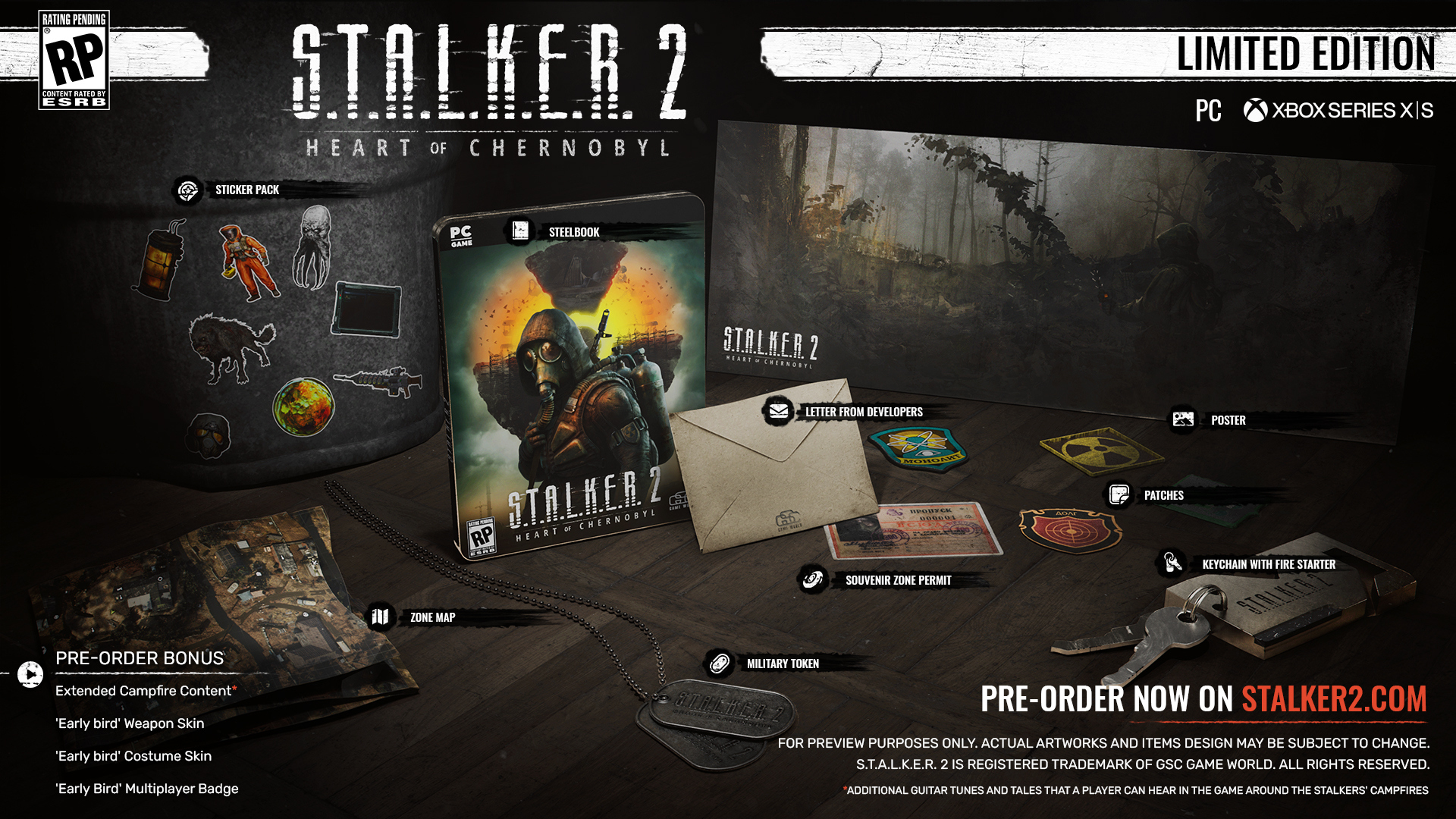 S.T.A.L.K.E.R. 2 : Heart of Chornobyl - Limited Edition - flash vidéo