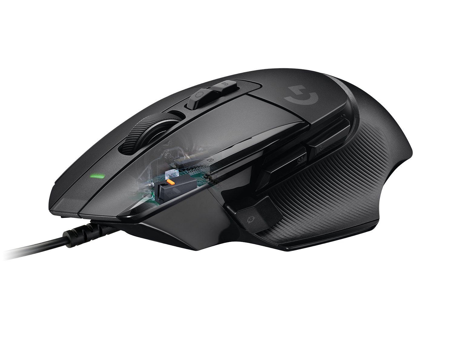 Logitech Souris de jeu filaire G502 X Noir pour PC (Windows/MacOS) - flash vidéo