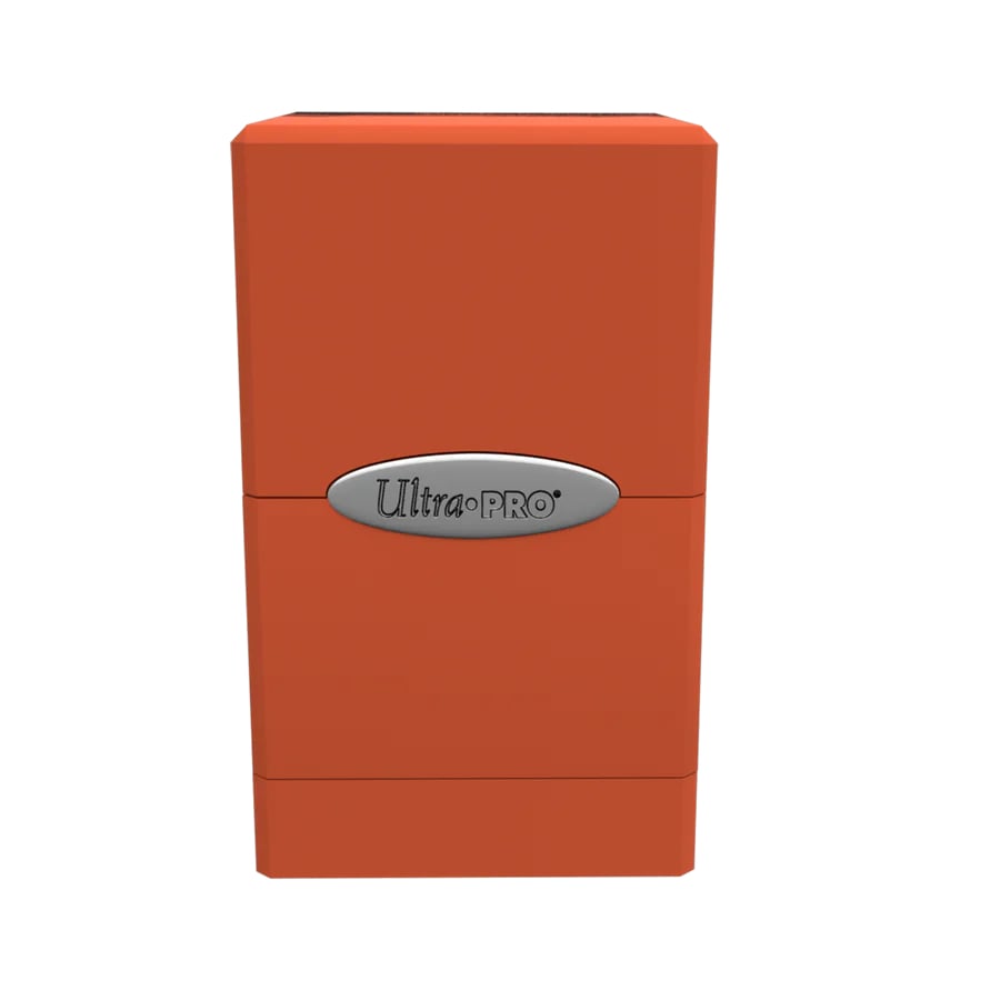 Ultra Pro - Deck Box Tour en Satin - Orange Citrouille - flash vidéo