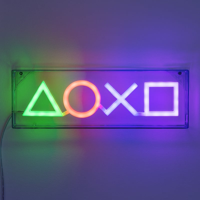 PlayStation - Lampe Logo PlayStation Neon LED - flash vidéo