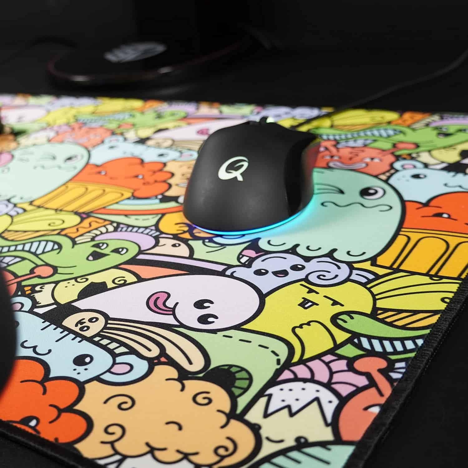 ProPads - Cutties - Tapis de souris Gaming L - 490x390x3mm - flash vidéo