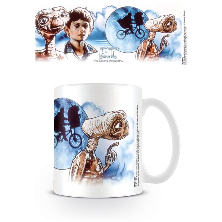 Universal Pictures - E.T., l'extra-terrestre - Mug E.T. et Elliot 315ml - flash vidéo