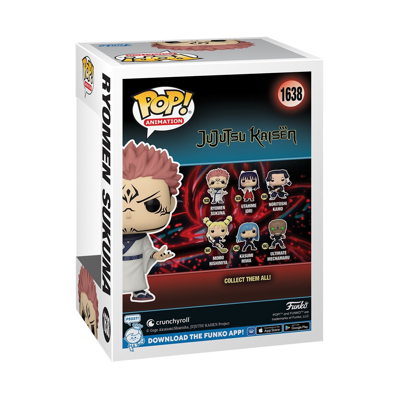 Funko Pop! Animation: Jujutsu Kaisen - Ryomen Sukuna - flash vidéo