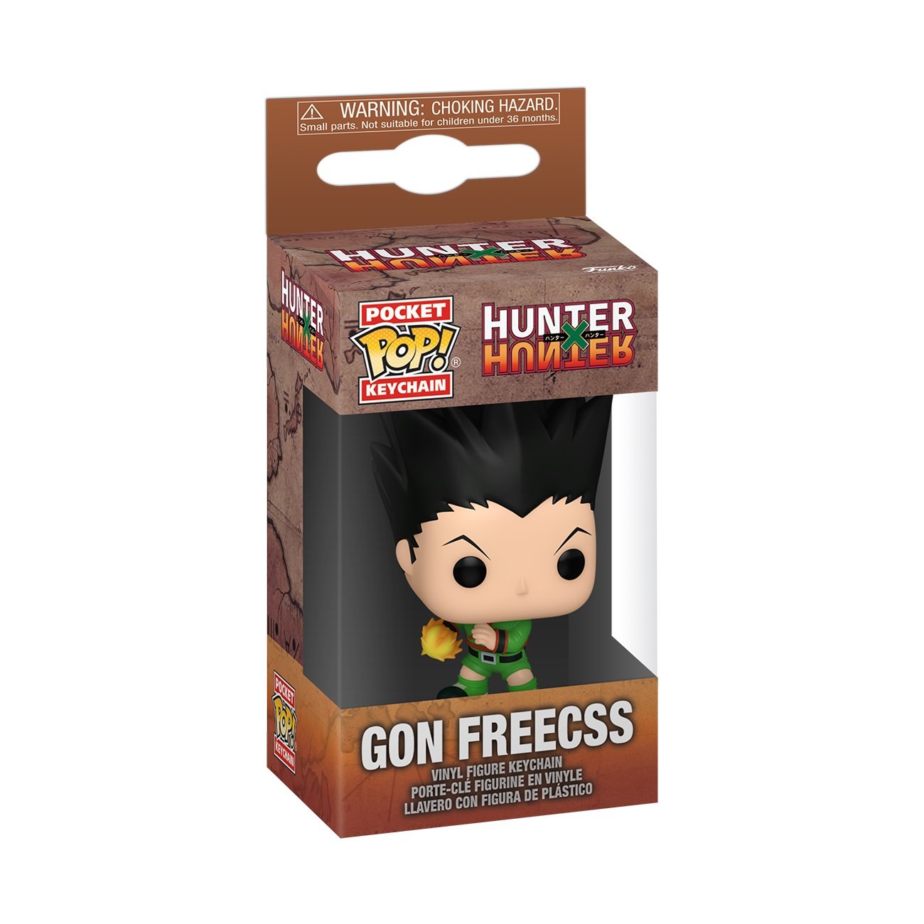 Funko Pocket Pop! Keychain: Hunter x Hunter - Gon Freecss - flash vidéo