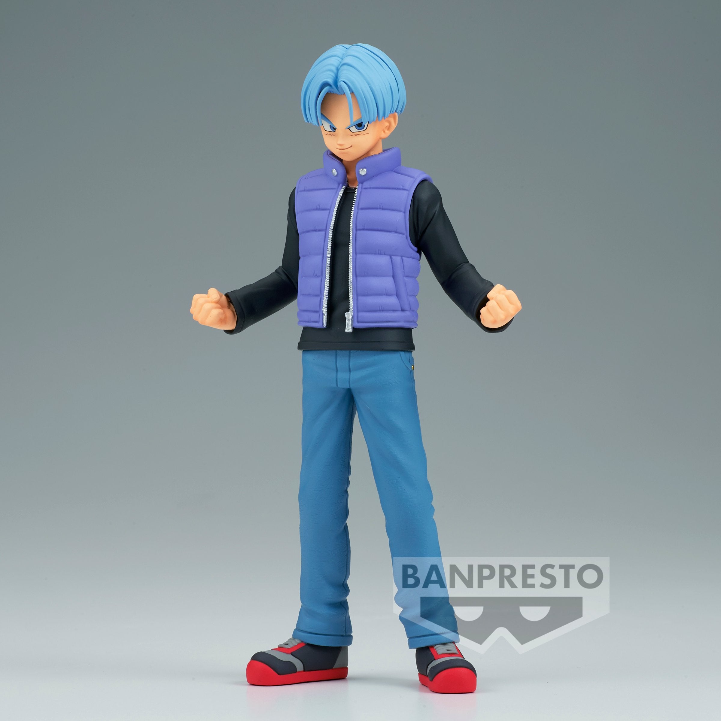 Dragon Ball Super: Super Hero - DXF - Trunks Statue 15cm - flash vidéo