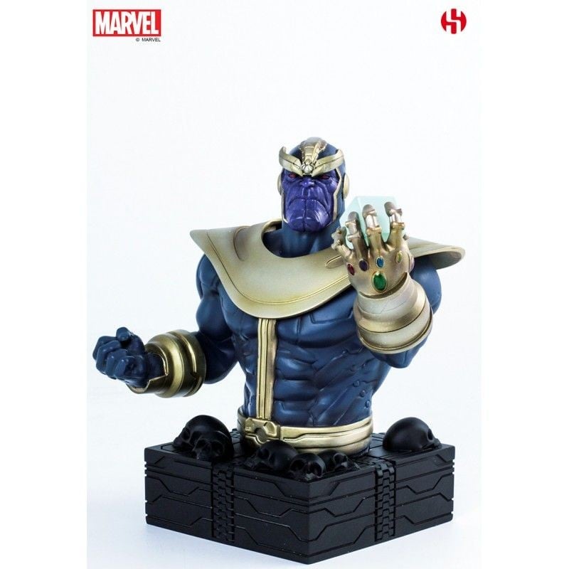 Marvel - Buste de Thanos 23cm - flash vidéo