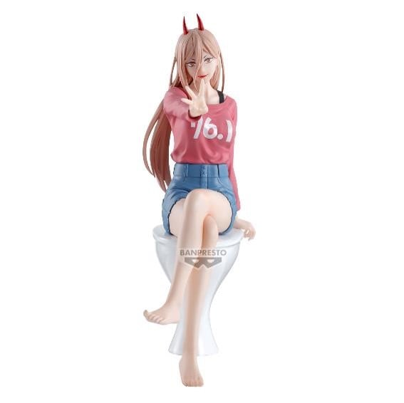 Chainsaw Man - Power Statue 18cm - flash vidéo