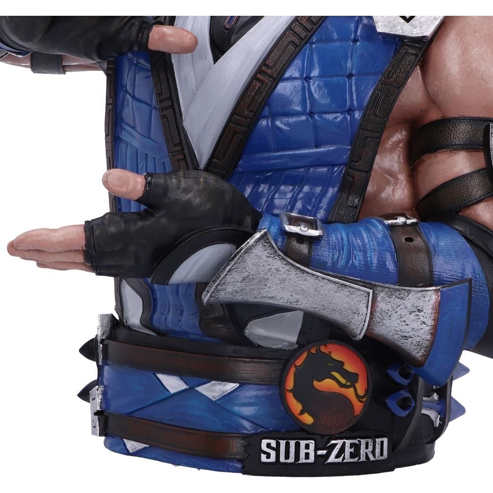 Mortal Kombat - Buste Sub-Zero 29.5cm - flash vidéo
