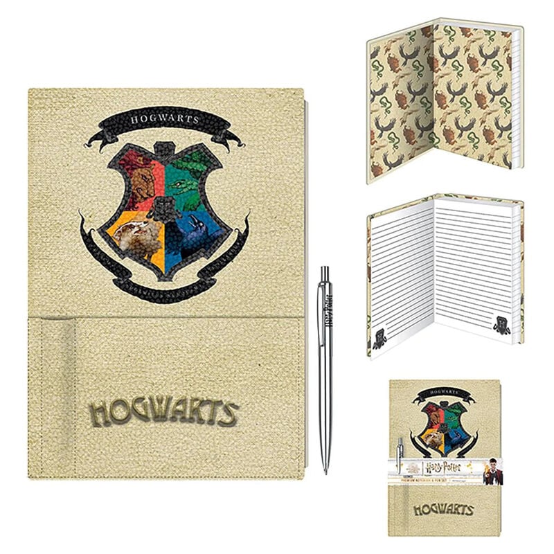 Wizarding World - Harry Potter - Cahier Premium A5 Poudlard et Stylo - flash vidéo