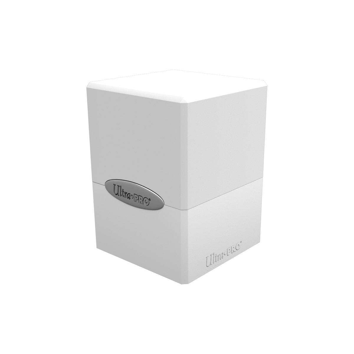 Ultra Pro - Deck Box Cube en Satin - Arctic Blanc - flash vidéo