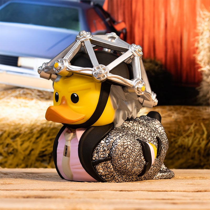 TUBBZ Canard de bain - Retour vers le Futur - Doc Brown 1950 - flash vidéo