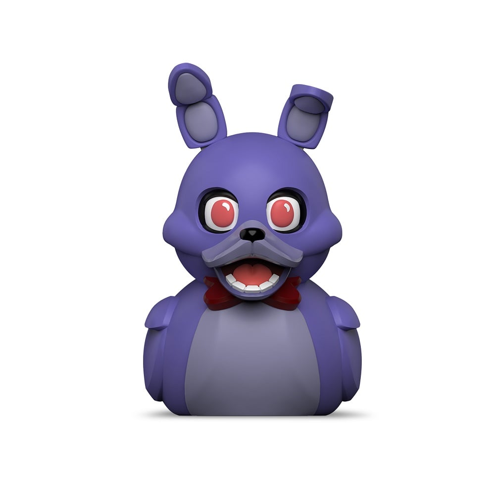 Numskull - Mini TUBBZ Canard de bain - Five Nights at Freddy's - Bonnie (Édition baignoire) - 8cm - flash vidéo